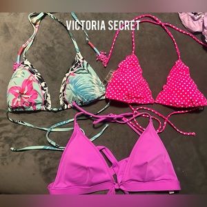 Lot of 3 bikini tops from Victoria Secret